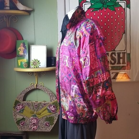 Windbreaker Jacket 80s 90s - Picture 2 of 11